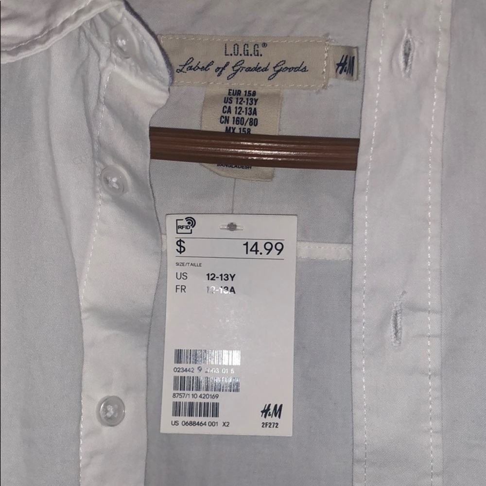 White button down - Picture 3 of 3